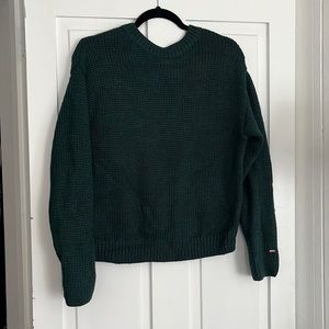 Victoria’s Secret pink green knit sweater size small